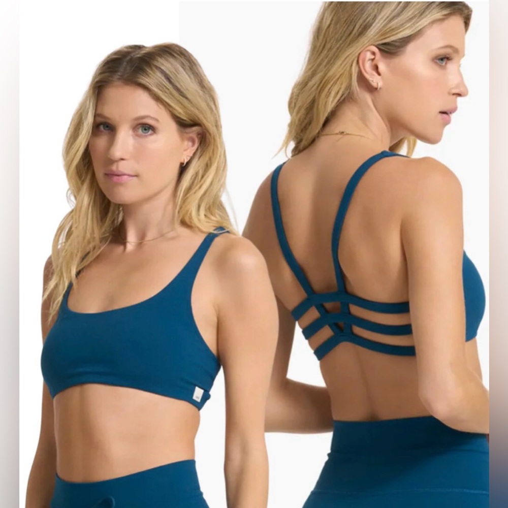 🆕 Vuori Yosemite Cosmo (Teal) Full Coverage Sports Bra